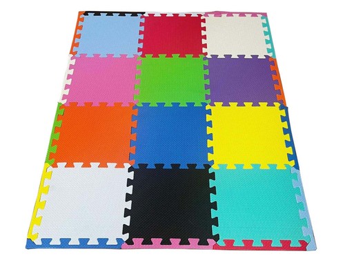 Multicolour soft eva - foam, mat
