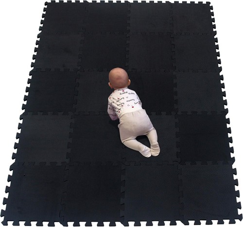 Black soft eva foam mat - eva,