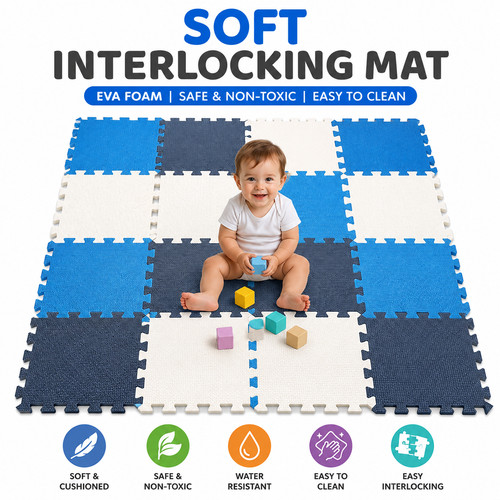 Large soft eva - large, mats