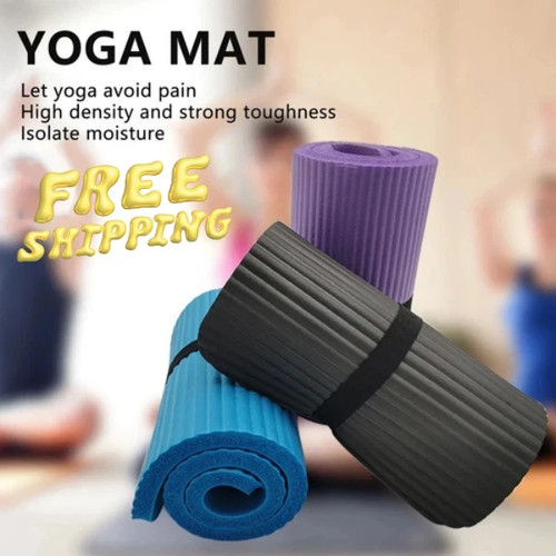 Yoga mat 15mm thick exercise - 15mm,